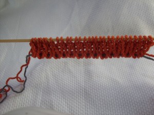 The completed Ribbing