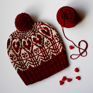 Off with their heads hat pattern by Ukeeknits