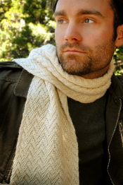 Herringbone Parallelogram scarf