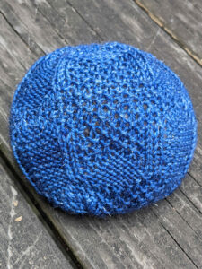 Knit/Purl juggling Ball from Pegasus Constellation pattern